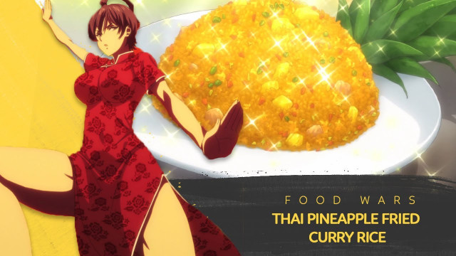 How To Make Thai Pineapple Fried Curry Rice By Miyoko HÅjÅ Food Wars Shokugeki No Soma