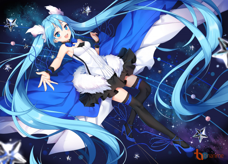 25+ Vocaloid Miku Anime PNG