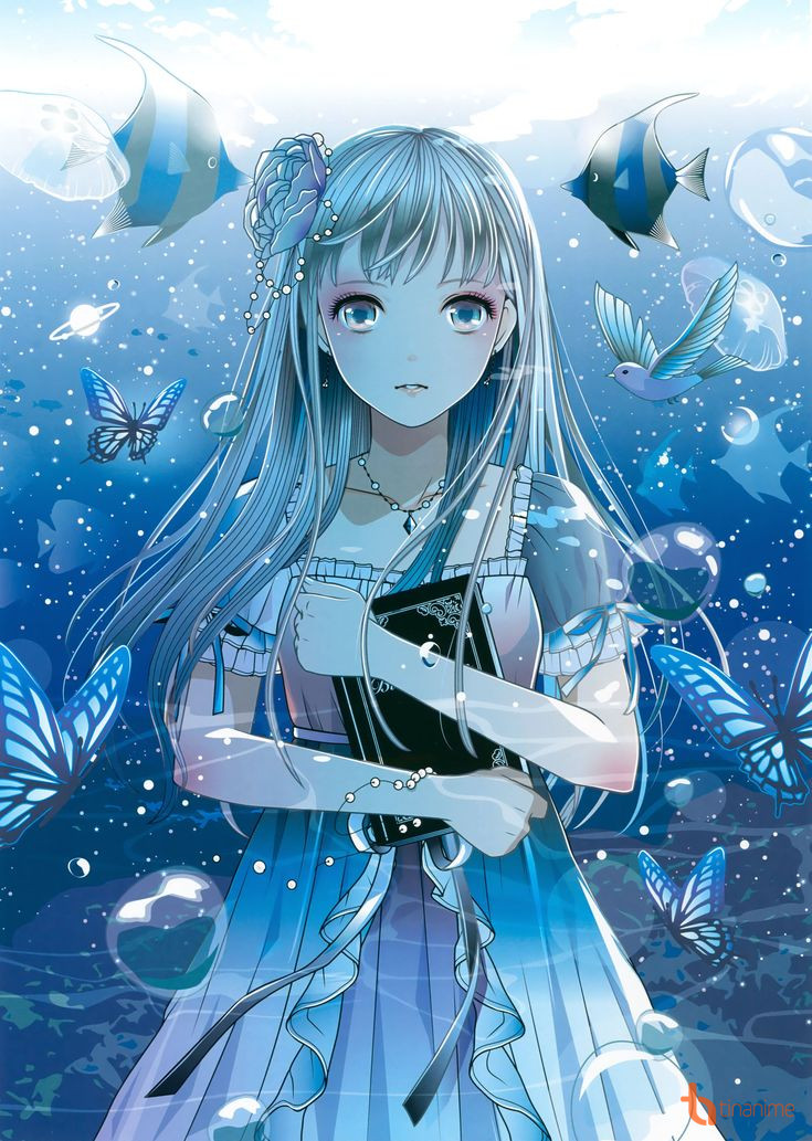 Image result for anime dÆ°á»i nÆ°á»c